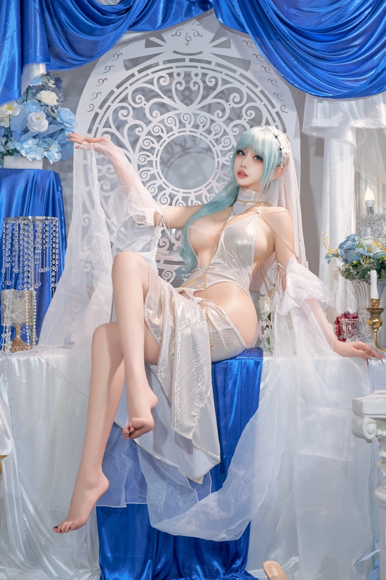 过期米线线喵《忏悔录》主题写真：66张全套美图