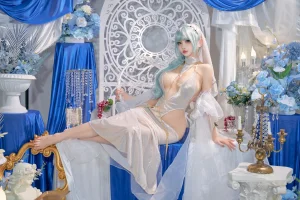 过期米线线喵《忏悔录》主题写真：66张全套美图