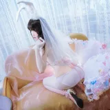 桜桃喵《花嫁兔》主题写真：54张全套美图，含2个视频