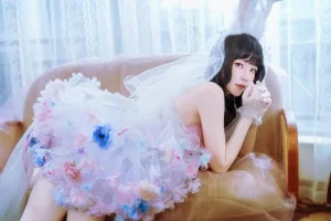 桜桃喵《花嫁兔》主题写真：54张全套美图，含2个视频