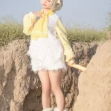 蠢沫沫《懒羊羊cos》主题写真：20张全套美图