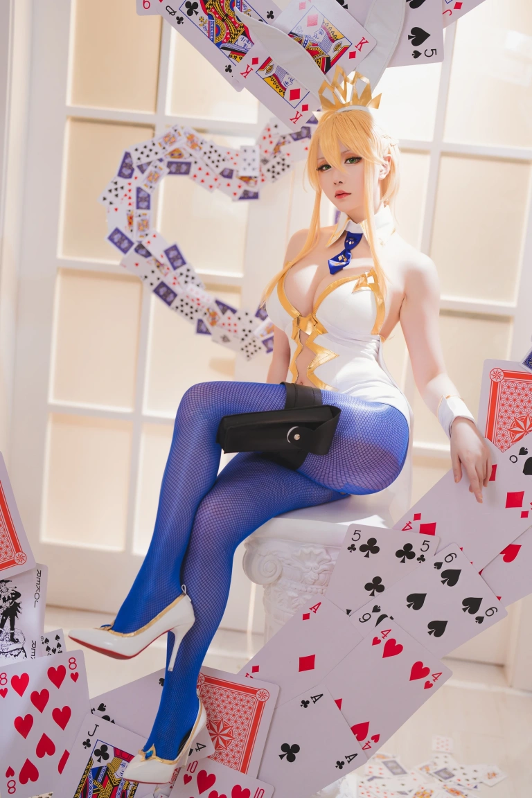 星之迟迟《FGO狮子王》主题写真：22张全套美图