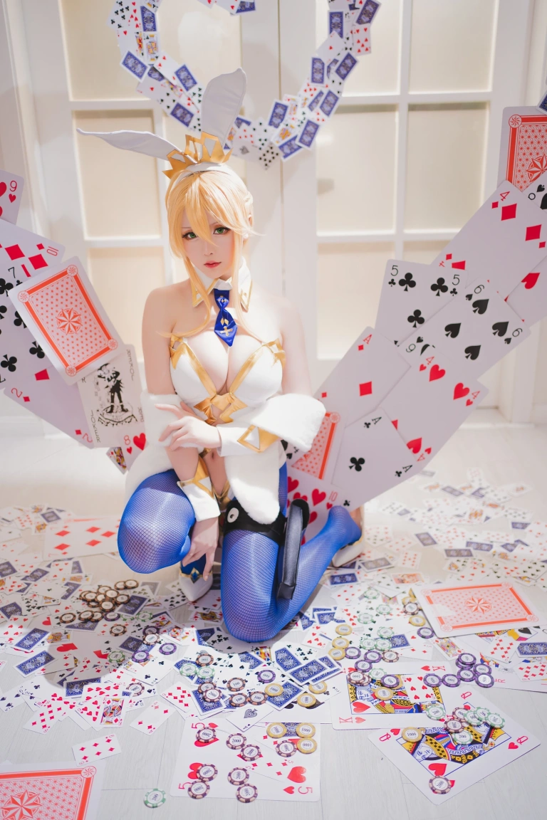 星之迟迟《FGO狮子王》主题写真：22张全套美图