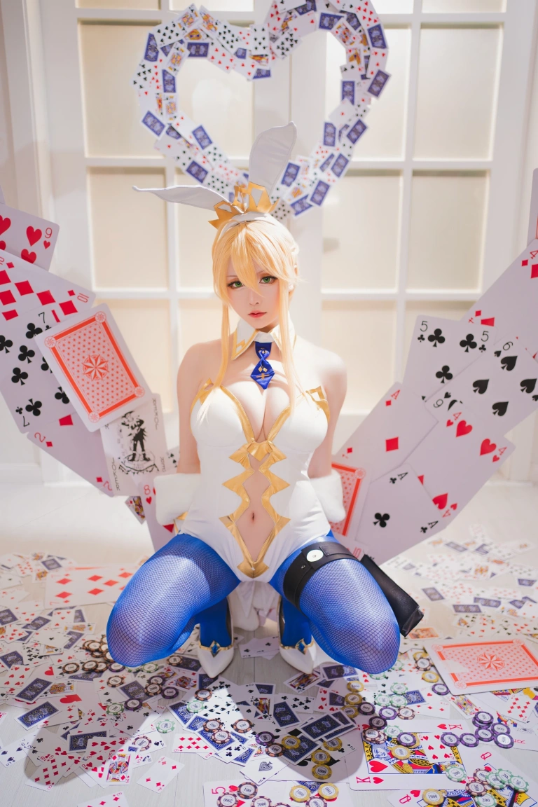 星之迟迟《FGO狮子王》主题写真：22张全套美图