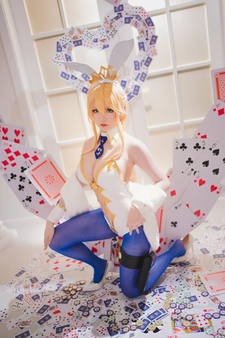 星之迟迟《FGO狮子王》主题写真：22张全套美图