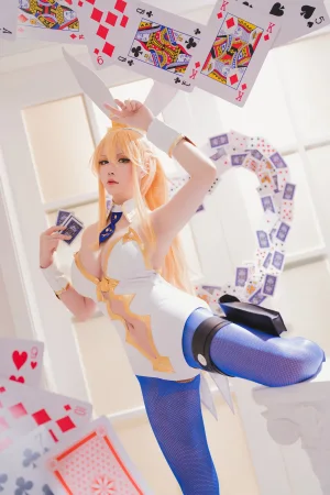 星之迟迟《FGO狮子王》主题写真：22张全套美图