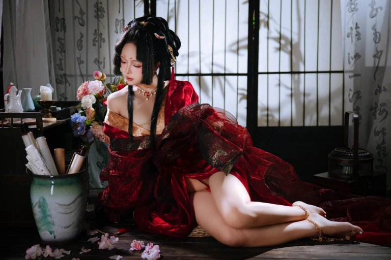 日奈娇(椎名莜)《战国妖姬》主题写真：204张全套美图，含4个视频