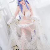 星之迟迟《碧蓝航线 花园兔女郎》主题写真：37张全套美图