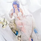 星之迟迟《碧蓝航线 花园兔女郎》主题写真：37张全套美图