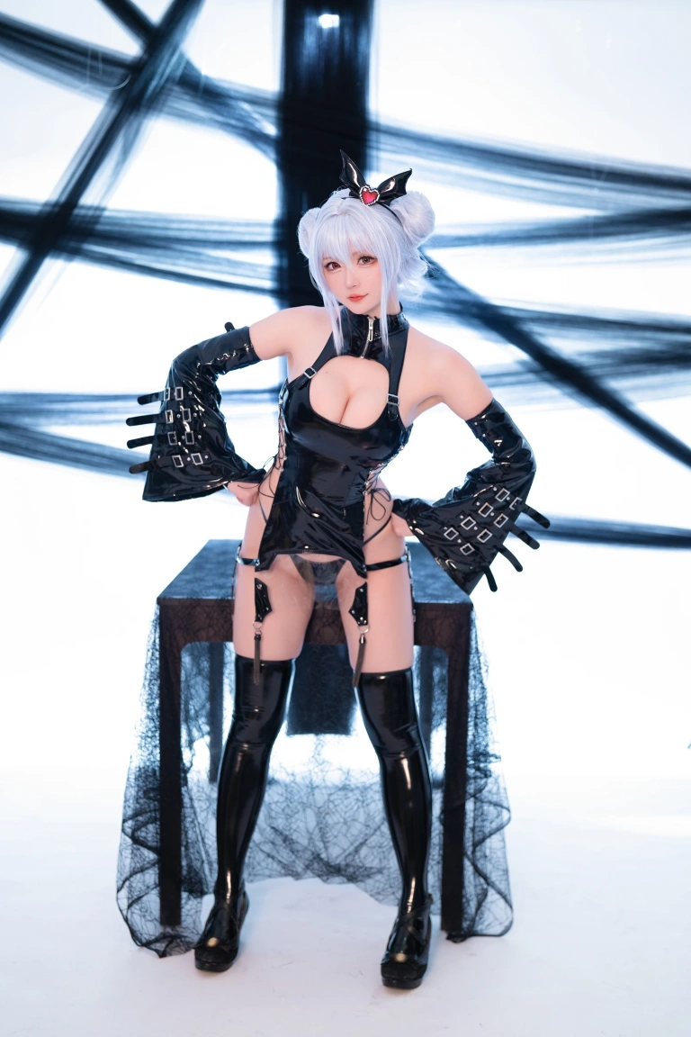 星之迟迟《水蓝小恶魔》主题写真：59张全套美图，含1个视频