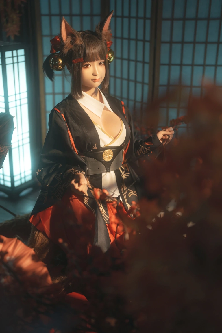 蠢沫沫《小赤城》主题写真：55张全套美图