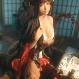 蠢沫沫《小赤城》主题写真：55张全套美图