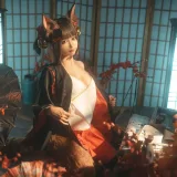 蠢沫沫《小赤城》主题写真：55张全套美图