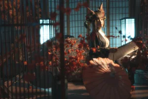 蠢沫沫《小赤城》主题写真：55张全套美图