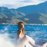 桜桃喵《船》主题写真：13张全套美图