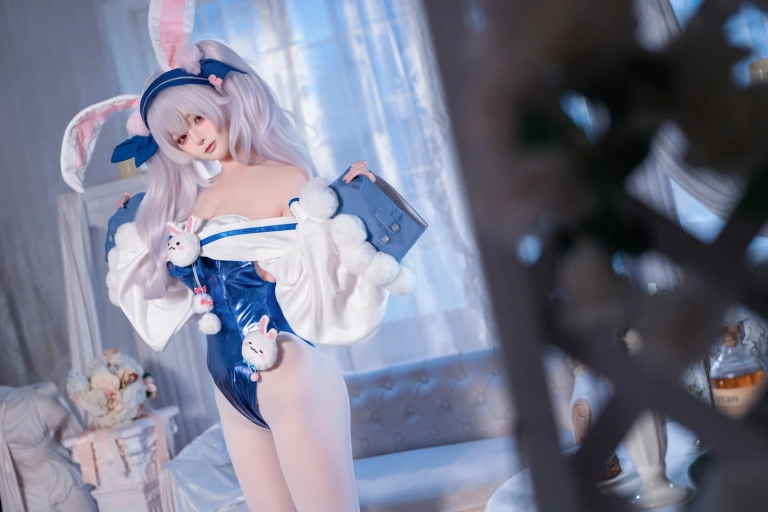 桜井宁宁《拉菲兔改》主题写真：30张全套美图