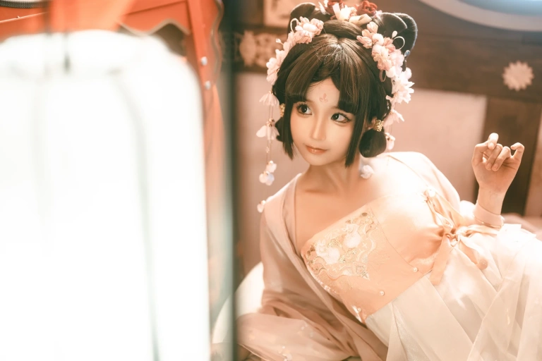 蠢沫沫《弦》主题写真：33张全套美图