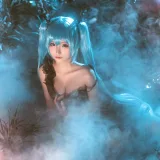 蠢沫沫《深海少女》主题写真：44张全套美图