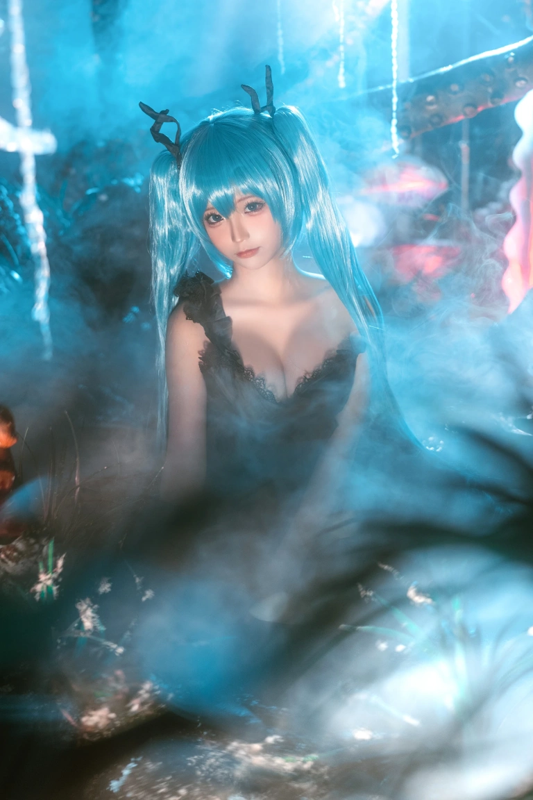 蠢沫沫《深海少女》主题写真：44张全套美图