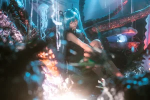 蠢沫沫《深海少女》主题写真：44张全套美图