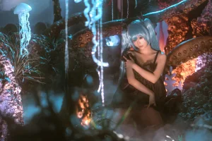 蠢沫沫《深海少女》主题写真：44张全套美图
