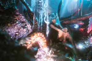 蠢沫沫《深海少女》主题写真：44张全套美图