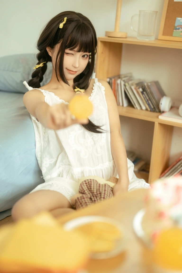 蠢沫沫《宅家日记》主题写真：132张全套美图