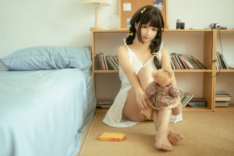 蠢沫沫《宅家日记》主题写真：132张全套美图