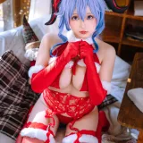 日奈娇(椎名莜)《甘雨圣诞》主题写真：34张全套美图