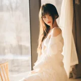 桜桃喵《融雪》主题写真：58张全套美图