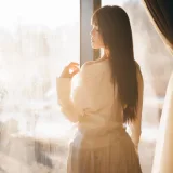 桜桃喵《融雪》主题写真：58张全套美图