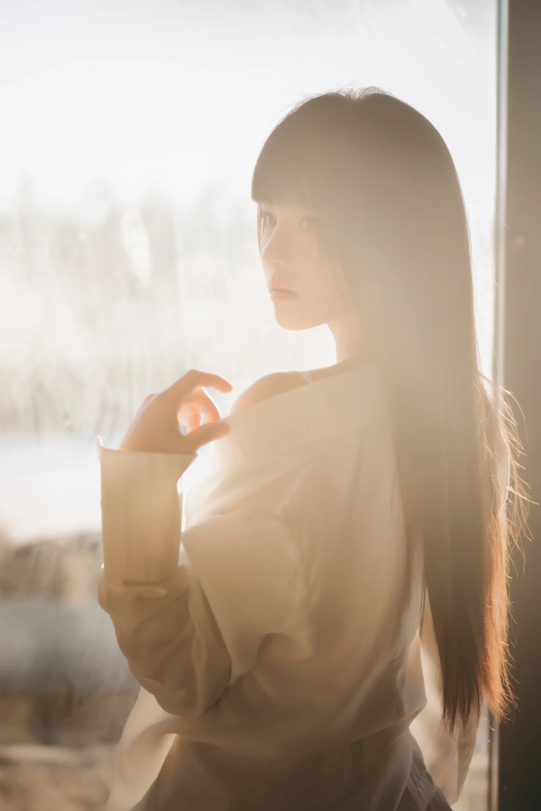 桜桃喵《融雪》主题写真：58张全套美图