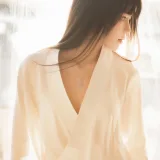 桜桃喵《融雪》主题写真：58张全套美图