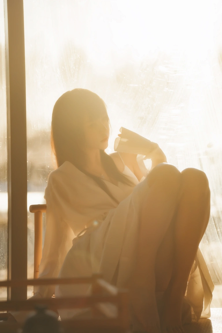 桜桃喵《融雪》主题写真：58张全套美图