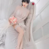 雯仔不讲道理《爱宕花嫁》主题写真：32张全套美图