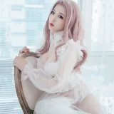 轩萧学姐《NO.18 – 花嫁》主题写真：32张全套美图