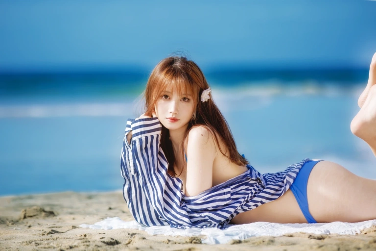 念雪《初夏》主题写真：43张全套美图