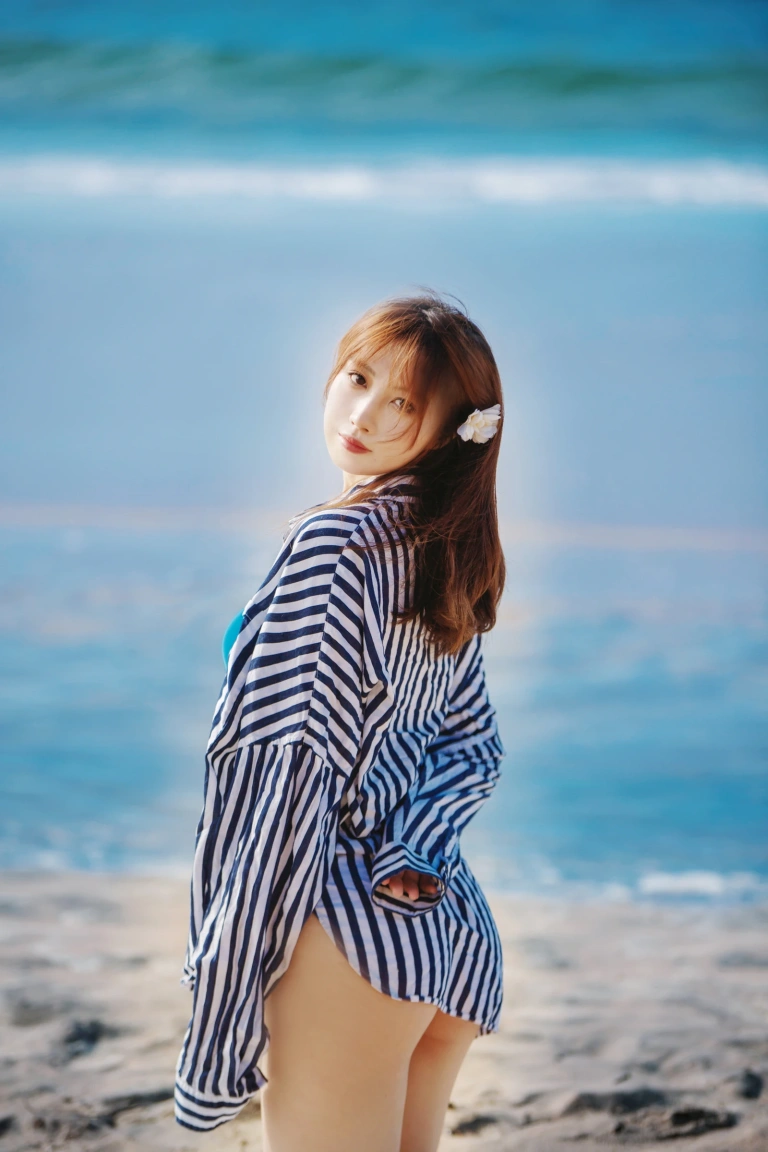 念雪《初夏》主题写真：43张全套美图