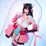 星之迟迟《2022月度计划 10月套图A 守望先锋 D.va同人》主题写真：57张全套美图，含1个视频