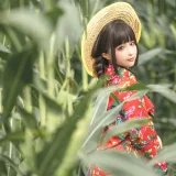蠢沫沫《苞米地的故事》主题写真：50张全套美图