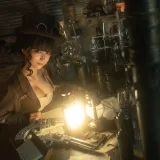 蠢沫沫《蒸汽少女》主题写真：110张全套美图
