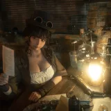 蠢沫沫《蒸汽少女》主题写真：110张全套美图