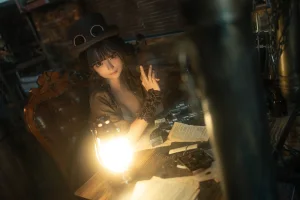 蠢沫沫《蒸汽少女》主题写真：110张全套美图