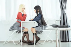 蠢沫沫《莉可x莉丝（&桃良阿宅）》主题写真：60张全套美图