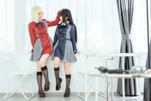 蠢沫沫《莉可x莉丝（&桃良阿宅）》主题写真：60张全套美图