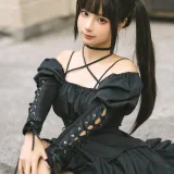 蠢沫沫《双马尾小恶魔》主题写真：16张全套美图