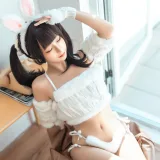 蠢沫沫《绵绵兔》主题写真：56张全套美图