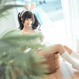 蠢沫沫《绵绵兔》主题写真：56张全套美图