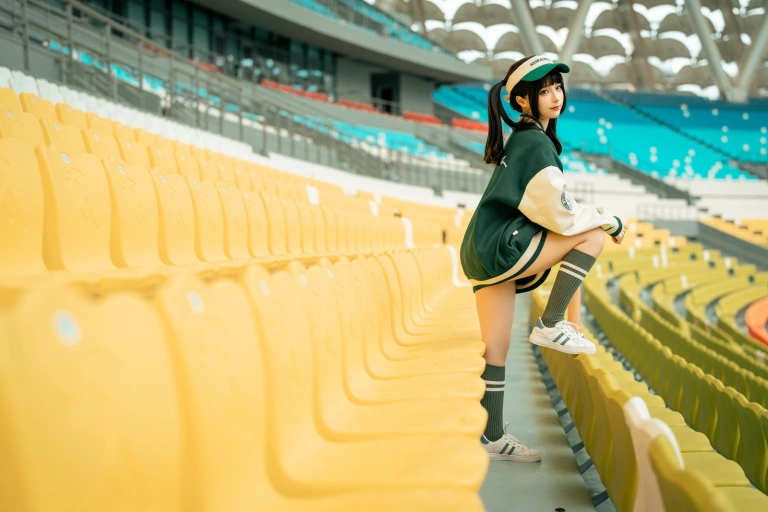 蠢沫沫《棒球女孩》主题写真：102张全套美图