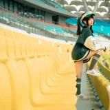 蠢沫沫《棒球女孩》主题写真：102张全套美图